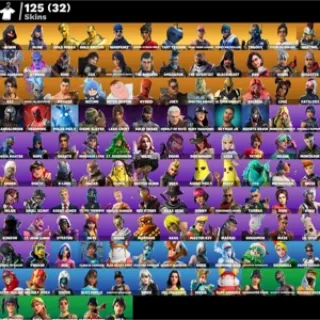 🔥 Fortnite OG Account - 125 skins🔥OG STW🔥IKONIK🔥Leviathan Axe🔥Glow🔥Gold Midas
