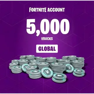 👑 Fortnite 5000 vbucks account V-BUCKS instant delivery