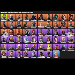 💎 Fortnite OG Account - 58 Skins | Omega + Take The L