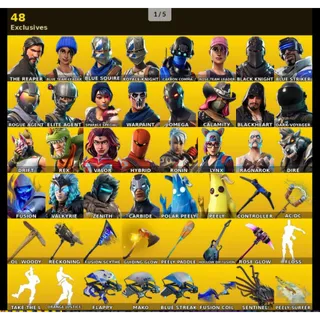 🔥 Fortnite OG Account - 77 🧥 | Black Knight