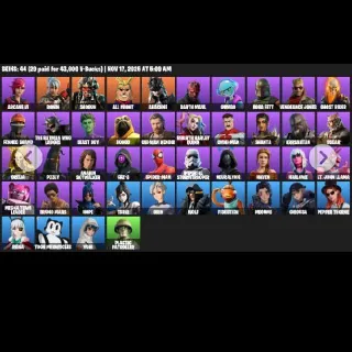 [PC/PSN/XBOX] | 44 skins | Arcane Vi