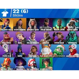 Fortnite Account | Solid Snake + Ahsoka Tano | Full Access | Instant Delivery