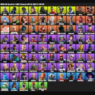 🔥 Fortnite Stacked Account - 85 Skins | Take The L |