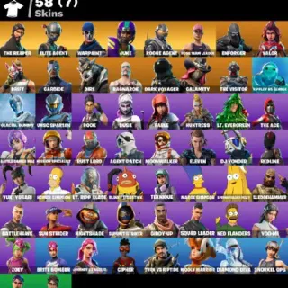 🔥 Fortnite OG Account - 58 Skins The Reaper | Take The L