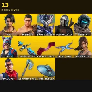 [PC/PSN/XBOX] | 38 skins | Leviathan Axe | Lara Croft |