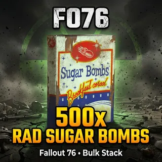 500x Rad Sugar Bombs