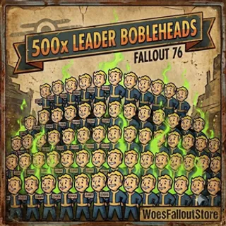 500 leader Bobbleheads