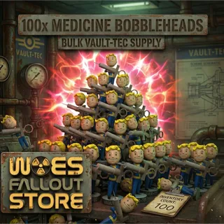 100 medicine bobbleheads