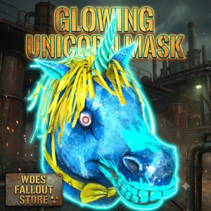 Glowing Unicorn Mask