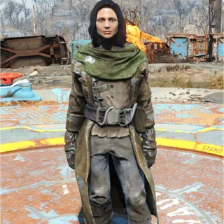 travelling leather coat