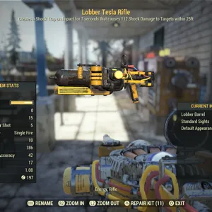 unrolled Lobber Tesla