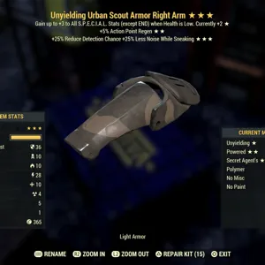 Reverse USA Right Arm