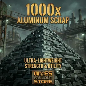 1000x Aluminum scrap