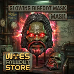 Glowing Bigfoot Mask