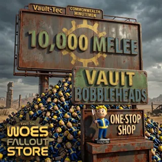 10,000 Melee bobbleheads