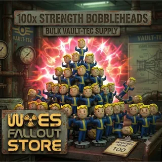 100 Strength Bobbleheads