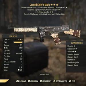 God Roll Elders Mark