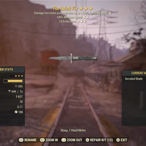 survival the quick fix