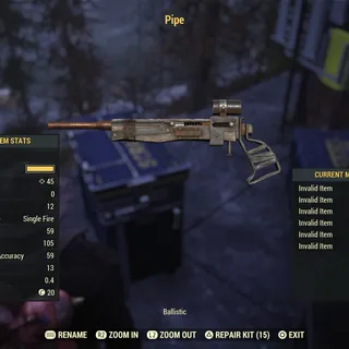 NW full invalid pipe