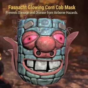 glowing corn cob