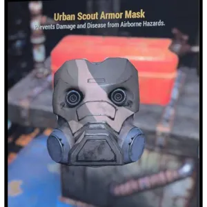 Reverse Urban Scout mask