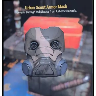 Reverse Urban Scout mask