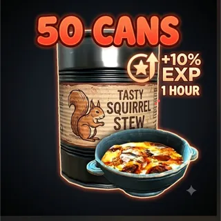 50x tasty squirrel stew