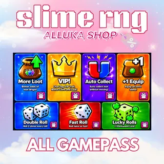 👑 All Gamepasses Bundle - Slime RNG