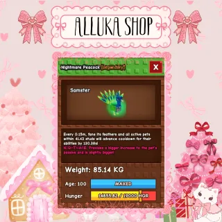 15s Titanic Nightmare Peacock