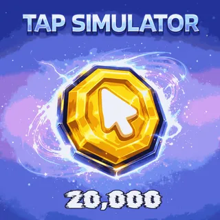 20,000 Tokens - Tap Simulator 
