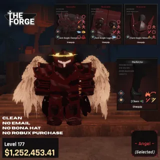 DARKRYTE CHAOS | THE FORGE END GAME ACCOUNT [ FULL DEMONITE SET ]