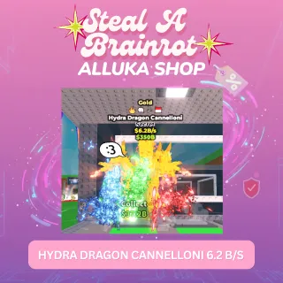 Gold Hydra Dragon Cannelloni 6.2 B/s  