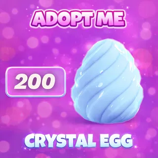 200X Crystal Egg - Adopt Me