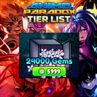 24000 Gems - Anime Paradox 