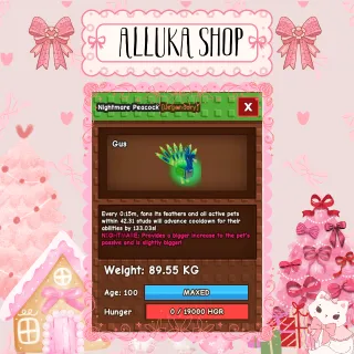 15s Titanic Nightmare Peacock