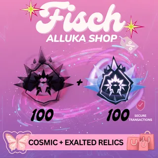 100x Cosmic + 100 Exalted Relic Bundle