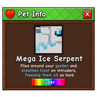 MEGA ICE SERPENT | RAREST