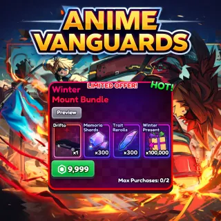 Winter Mount Bundle -  Anime Vanguards