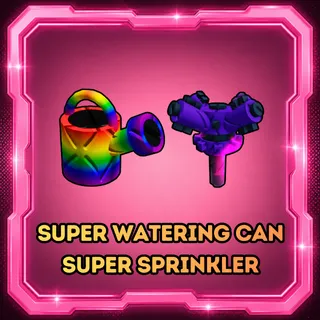 ❄️ 100x Super Sprinkler + 🪣 100x Super Watering Can | Instant Delivery 🚀