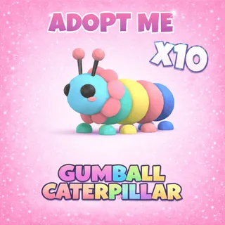 10x Gumball Caterpillar