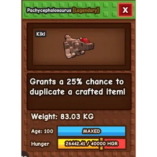 Titanic Huge Pachy  { 25% Passive }