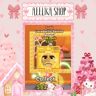 Gold Lavadorito Spinito 56.2 M/s