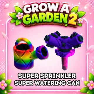 ❄️ 20x Super Sprinkler + 🧊 20x Super Watering Can ⭐