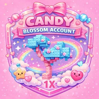 1X Candy Blossom Account - Grow a Garden