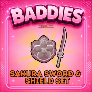 Sakura Sword and Shield Set - BADDIES