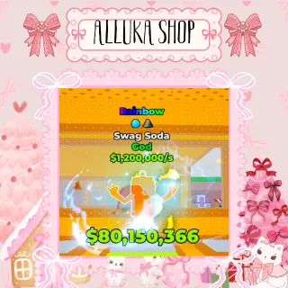 100x Swag Soda 1.2M/S - Break a Lucky Block