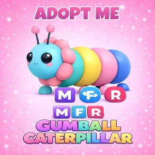 Mfr Gumball Caterpillar