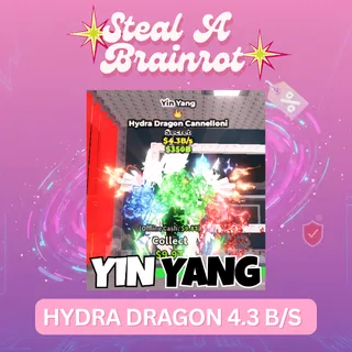 Yin Yang Hydra Dragon Cannelloni 4.3 B/s  