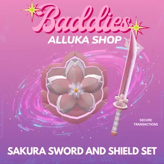 Sakura Sword and Shield Set - Baddies