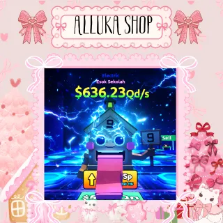 50X $636Qd/s Esok Sekolah - Escape Tsunami For Brainrots